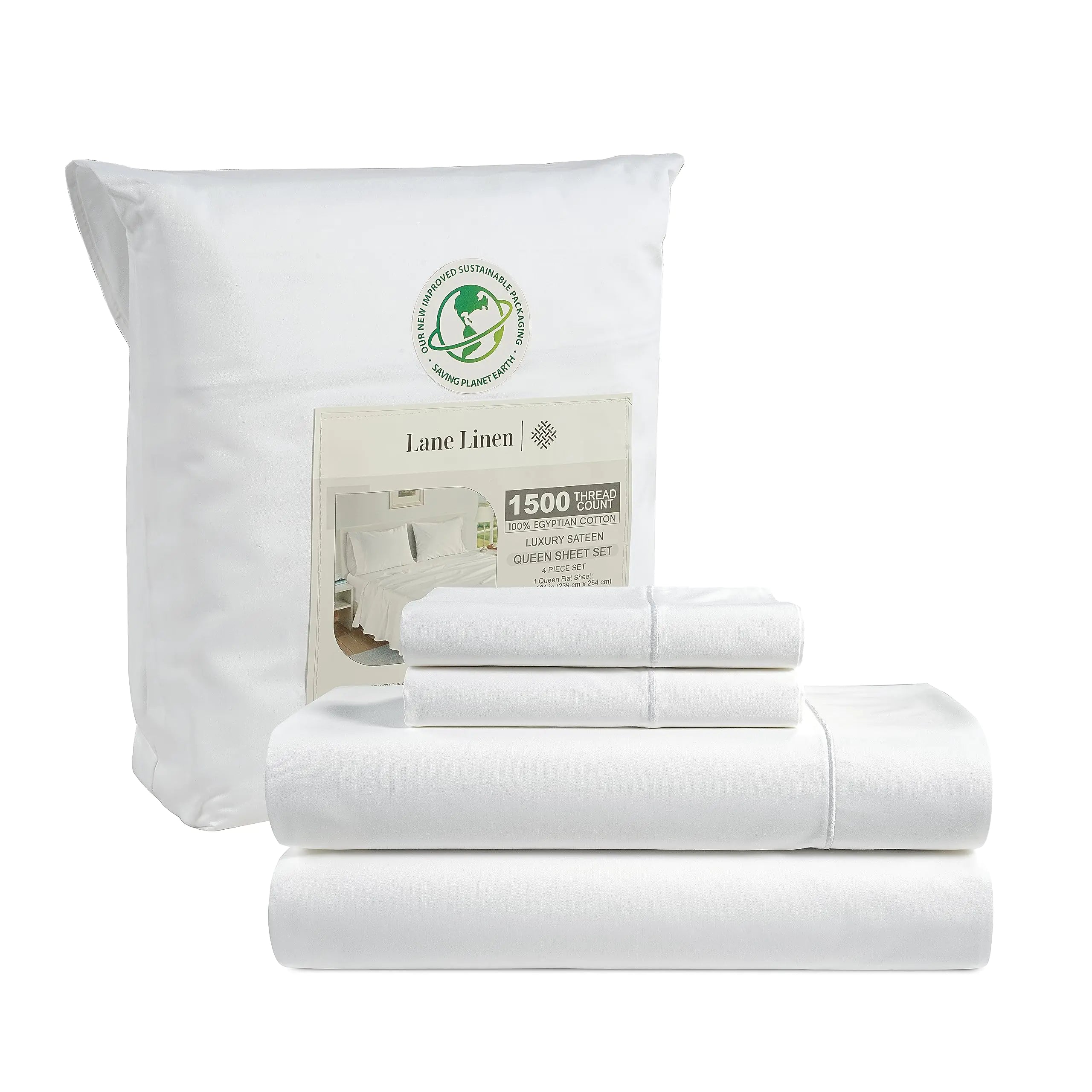 Luxury King 1500TC Egyptian Cotton Sheets